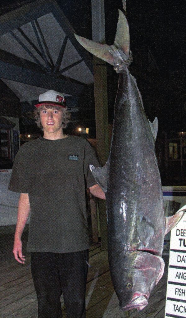 Record Blue: Pickton youth cracks junior angler mark with 72.4