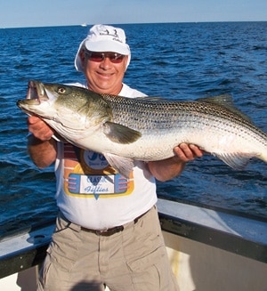 Catching Calamari-Crazed Stripers - On The Water