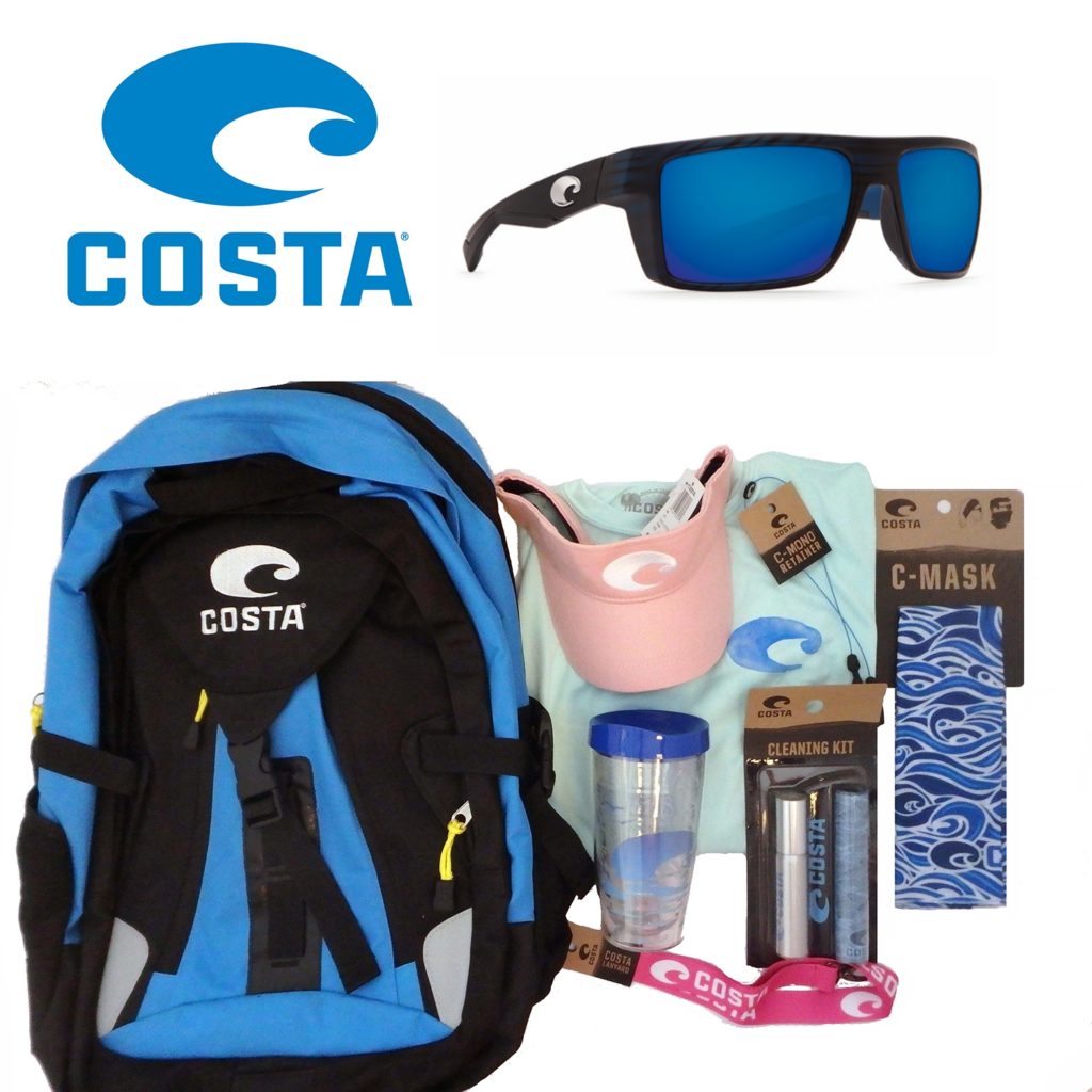 International Game Fish Association Annual Auction 2017 - Costa Motu Sunglass Package with Apparel and Accessories