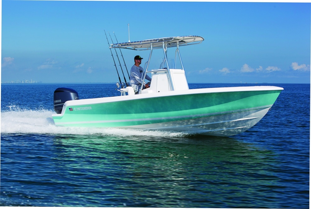 Contender 22 Sport Center Console Review | Sport Fishing Mag