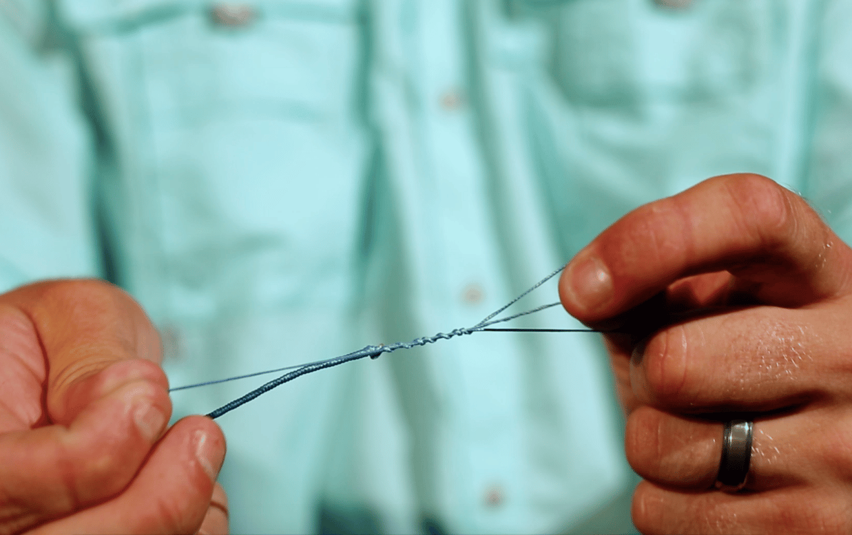 How-to Tie the PR Knot with a Bobbin for Braided Line to Leader