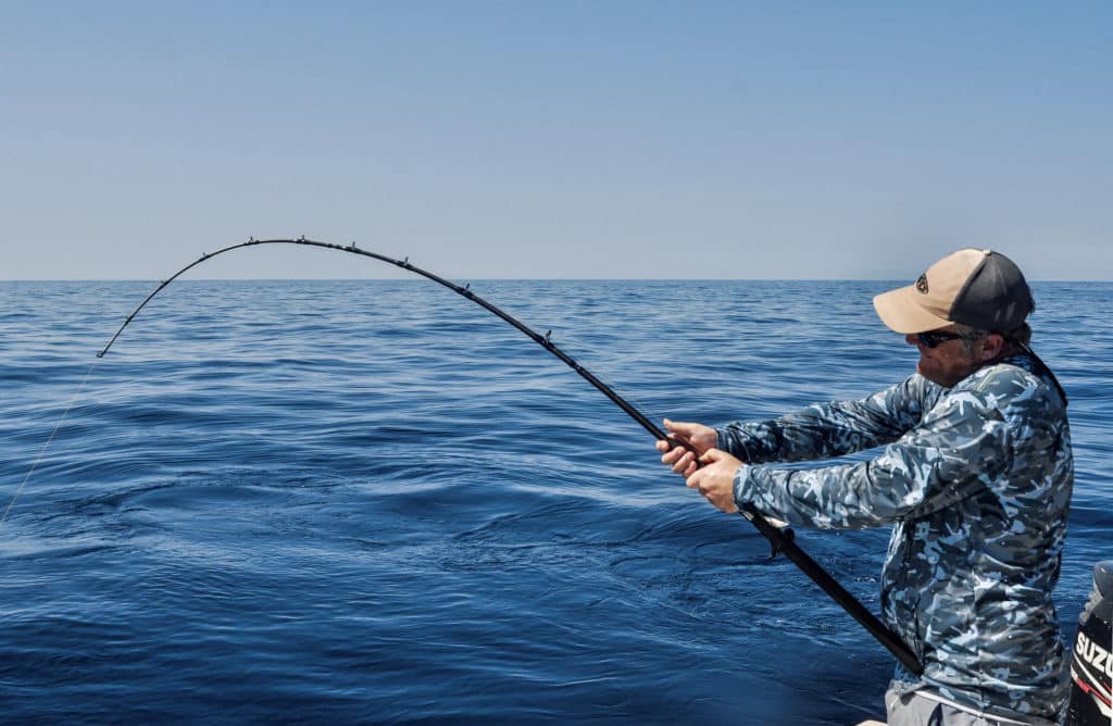 Short Fishing Rod High Strength Fiber Glass Good Toughness Sea Rod
