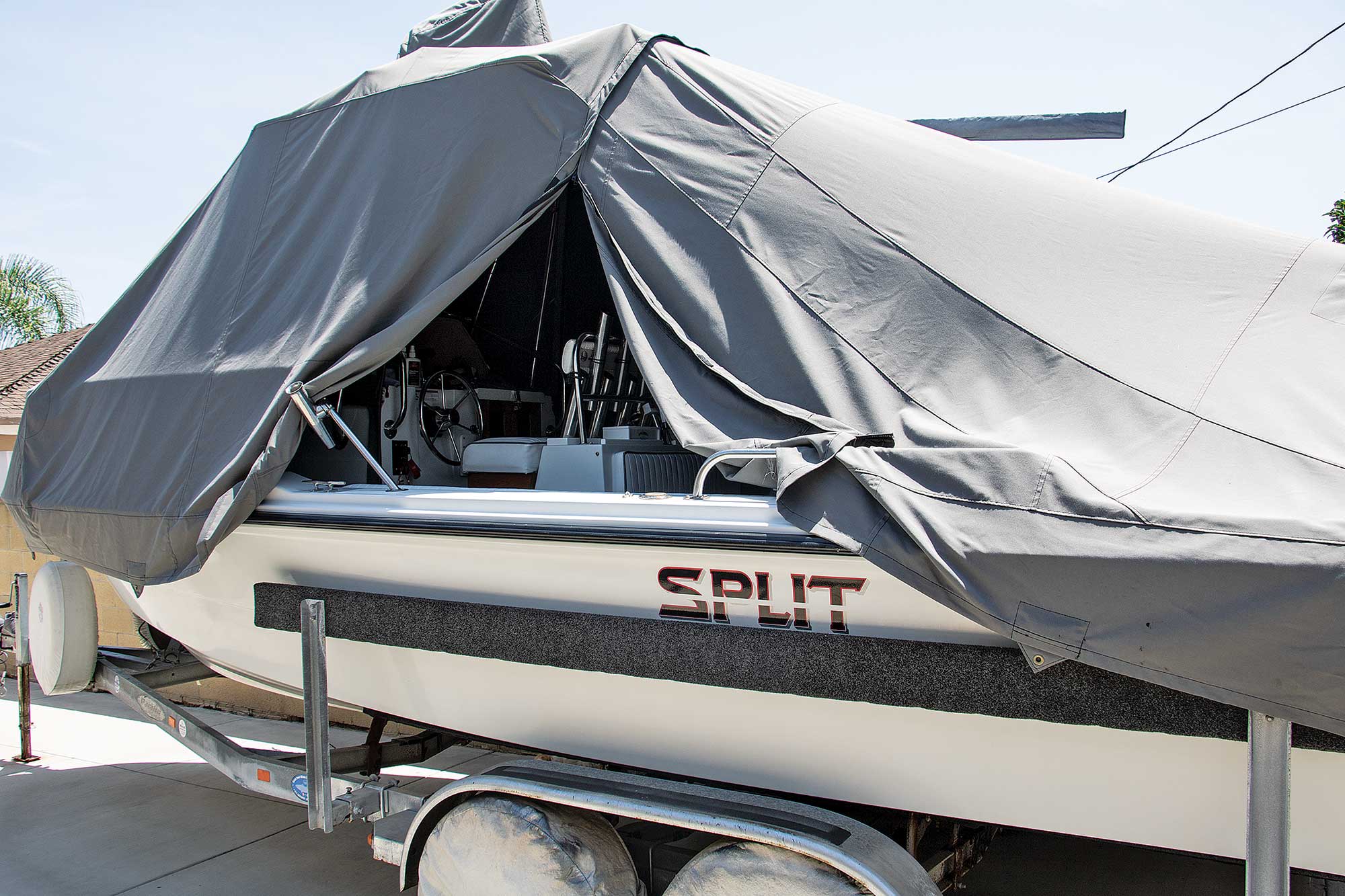 Put a Zipper On Your Boat Cover for Easier Access to the Inside of the Boat