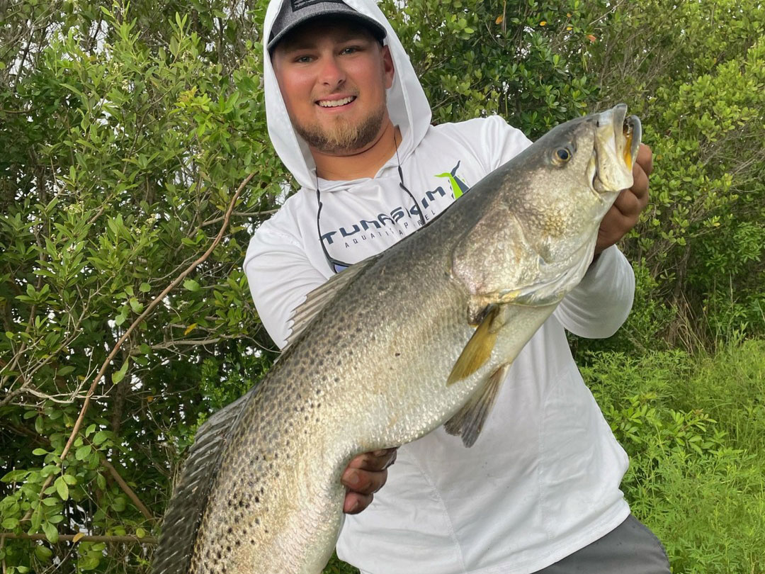 Angler Releases Monster Seatrout in Florida