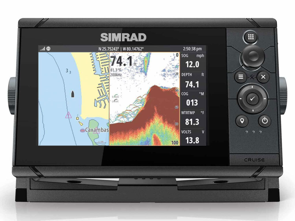 Simrad Cruise 7 Chartplotter/Fishfinder Combo