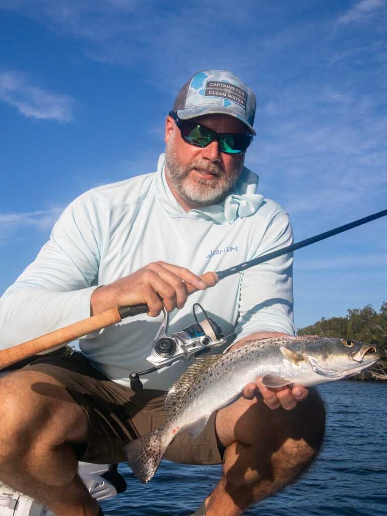 Speckled seatrout caught in Florida