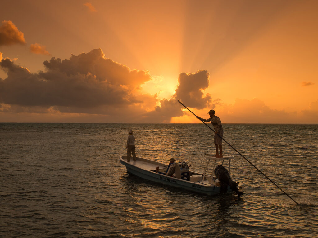 Belize flats fishing