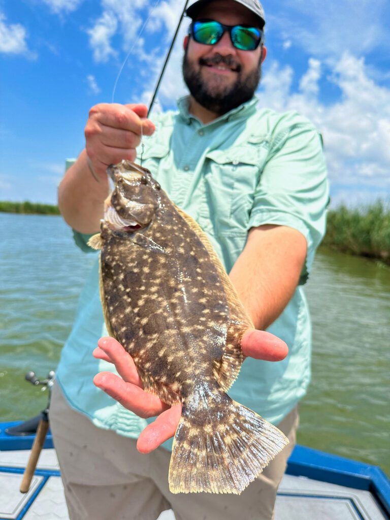 Louisiana flounder fishing