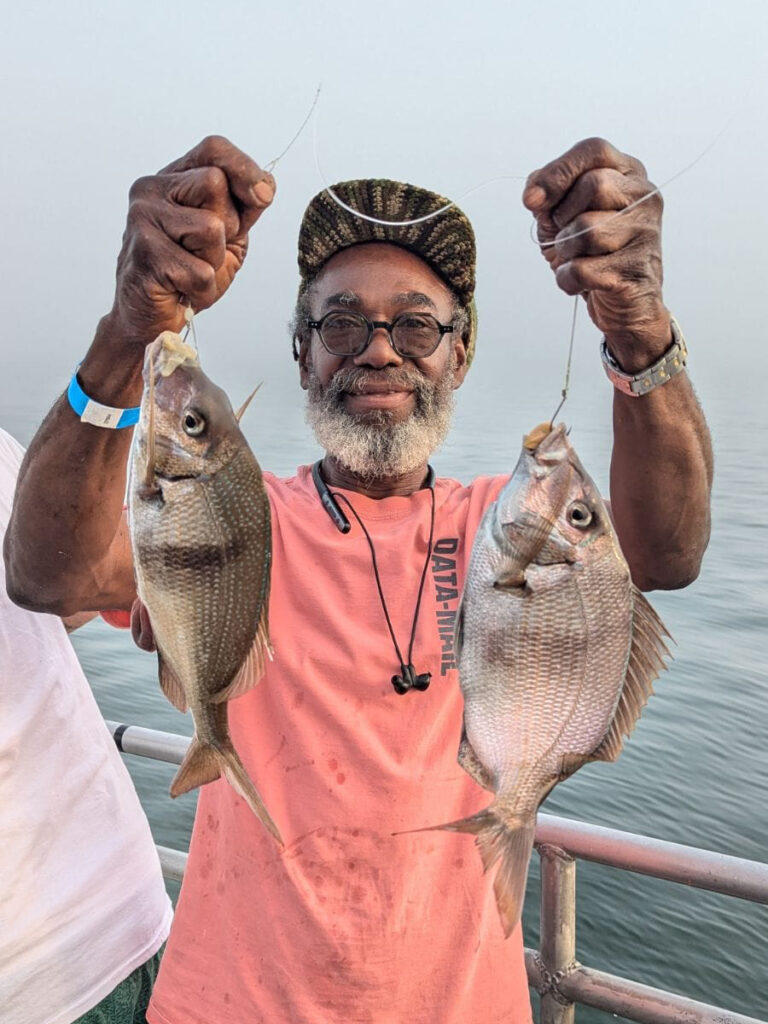 Porgy fishing in the northeast