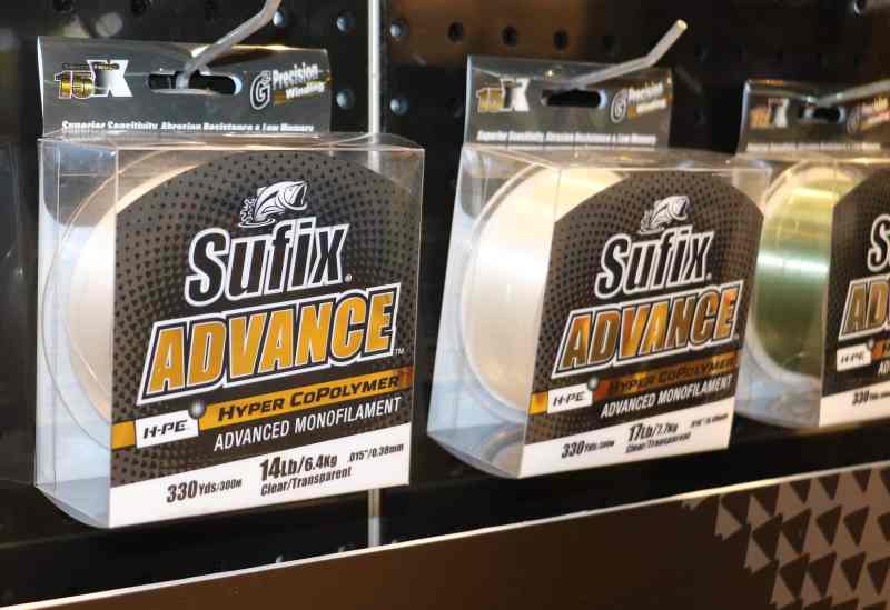New Sufix Advance monofilament fishing line