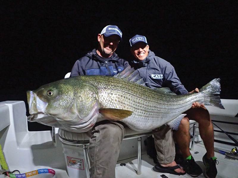 Giant Stripers and Bluefin off Block Island