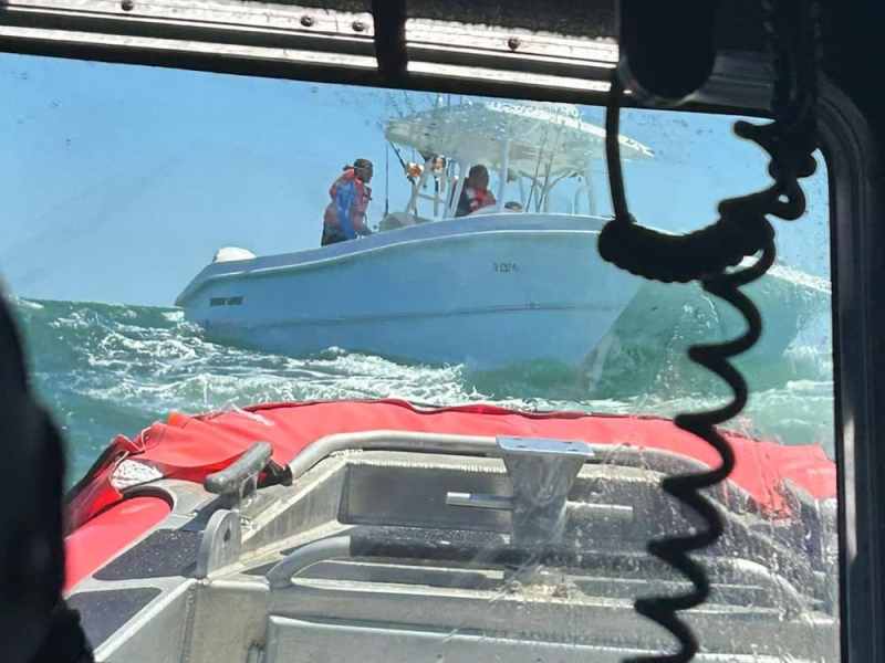coast-guard-saves-catamaran Texas Coast Guard catamaran