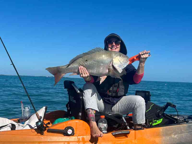 Big Kayak Mutton Snapper Mutton Snapper on an Old Town ePDL BigWater 132