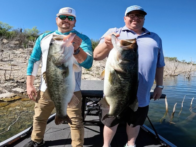 Largemouth-Bass-OHIvie Largemouth Bass caught in O.H. Ivie Lake Texas