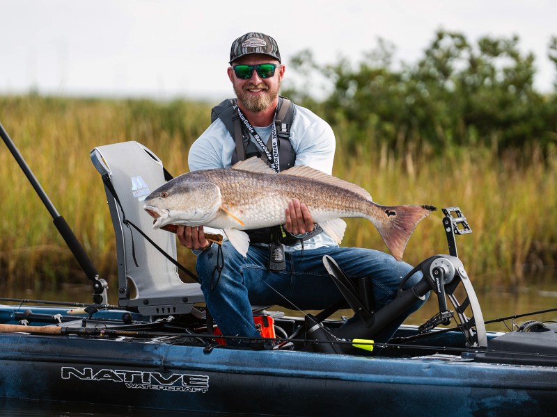 redfish-tournament-kayak Kayak fishing for redfish