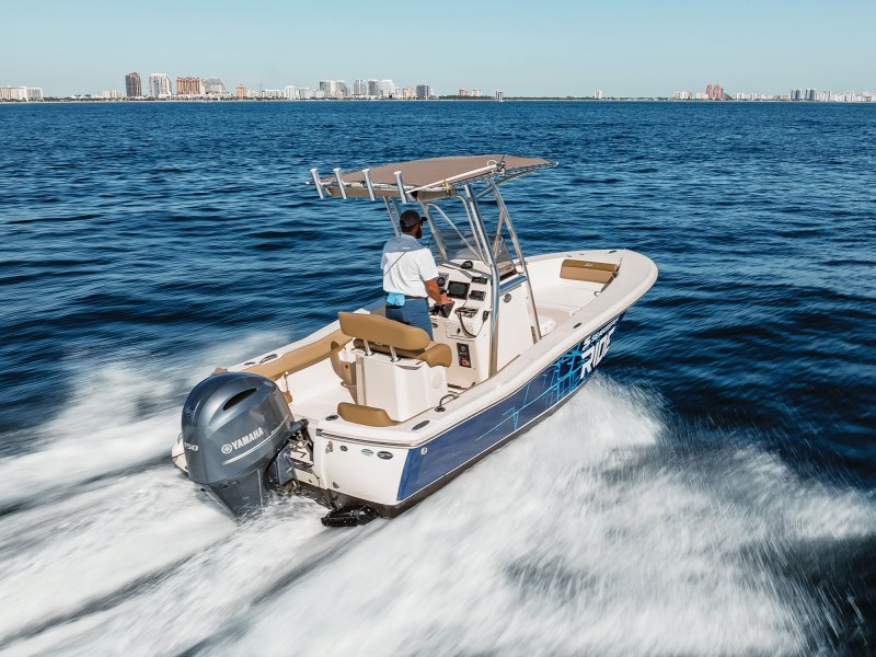 Seakeeper Ride on a center console