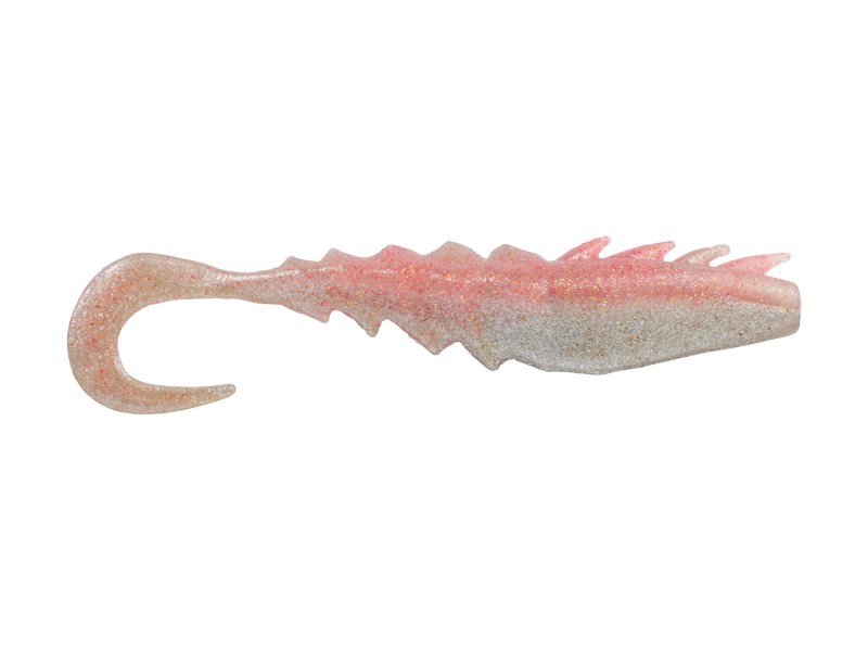 Berkley Gulp! Nemesis Prawn Curl Tail saltwater fishing lure.