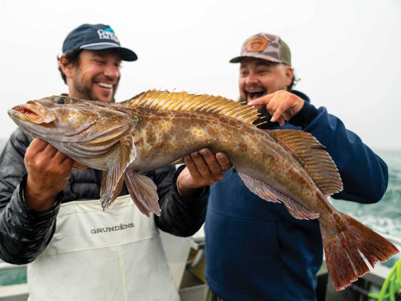 Lingcod caught in Alaska